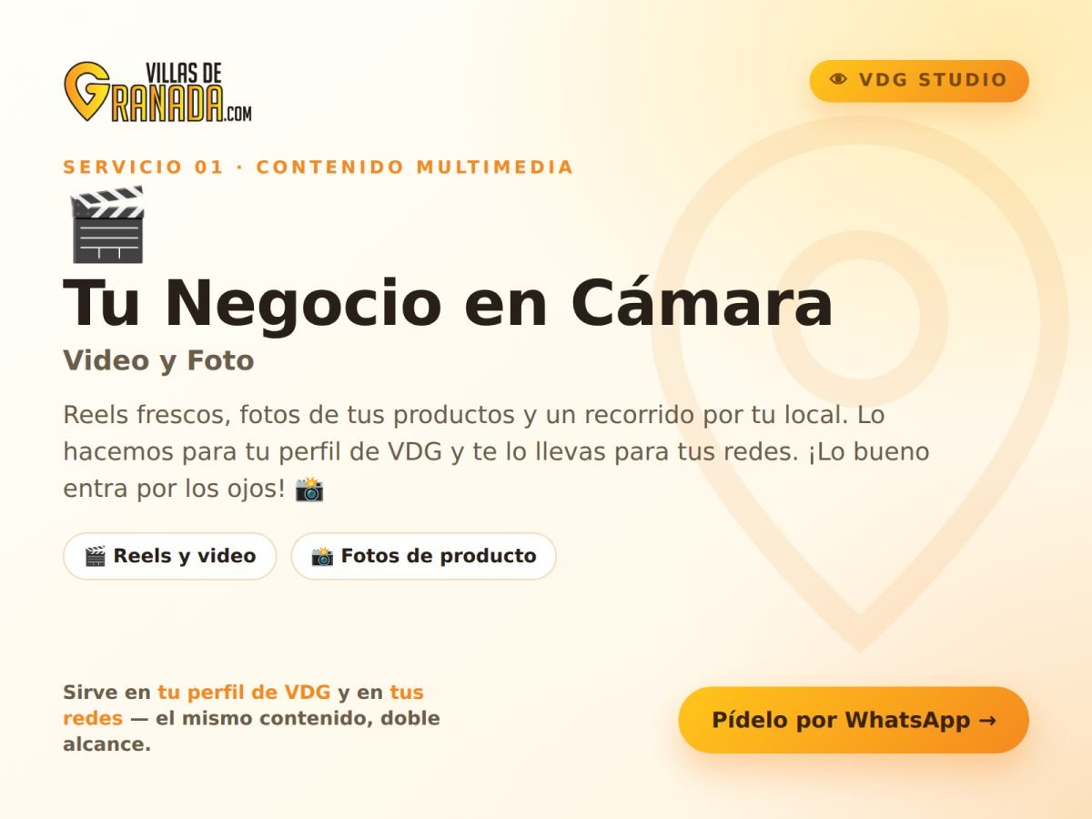 🎬 Tu Negocio en Cámara